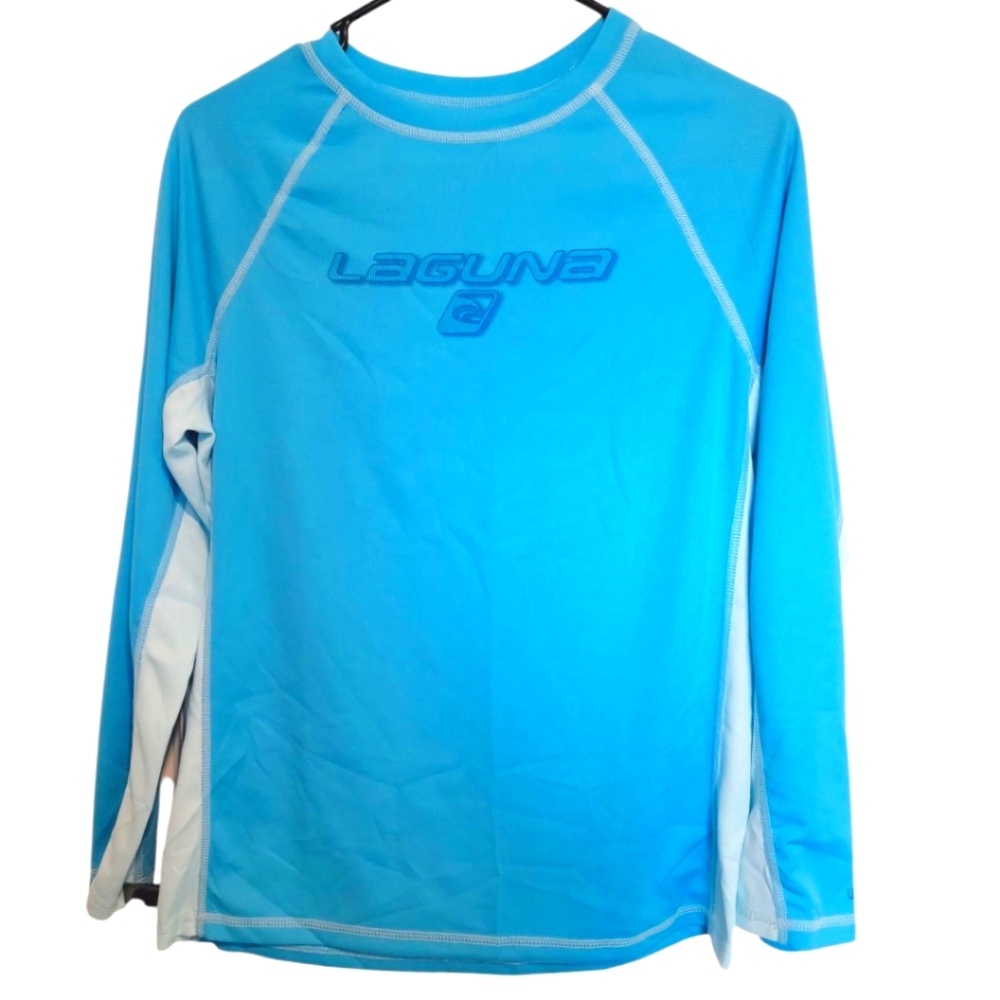 NWOT Laguna Boys Loose Fit Rashguard Swim Sun Tee Shirt UPF 50 Size  XL